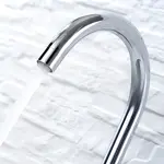 Grifería Para Cocina Monocomando Giratorio Novohome Cromo