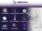 Duchador De Mano Flexible Dehuka 120 Metros Soporte Acabado Brillante
