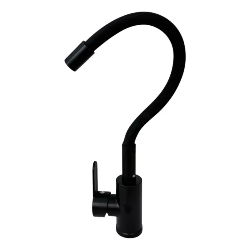 Canilla Monocomando Con Cuello Flexible Griferia