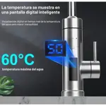 Grifo Calentador De Agua Eléctrico Con Pantalla Digital