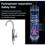 Grifo Calentador De Agua Eléctrico Con Pantalla Digital