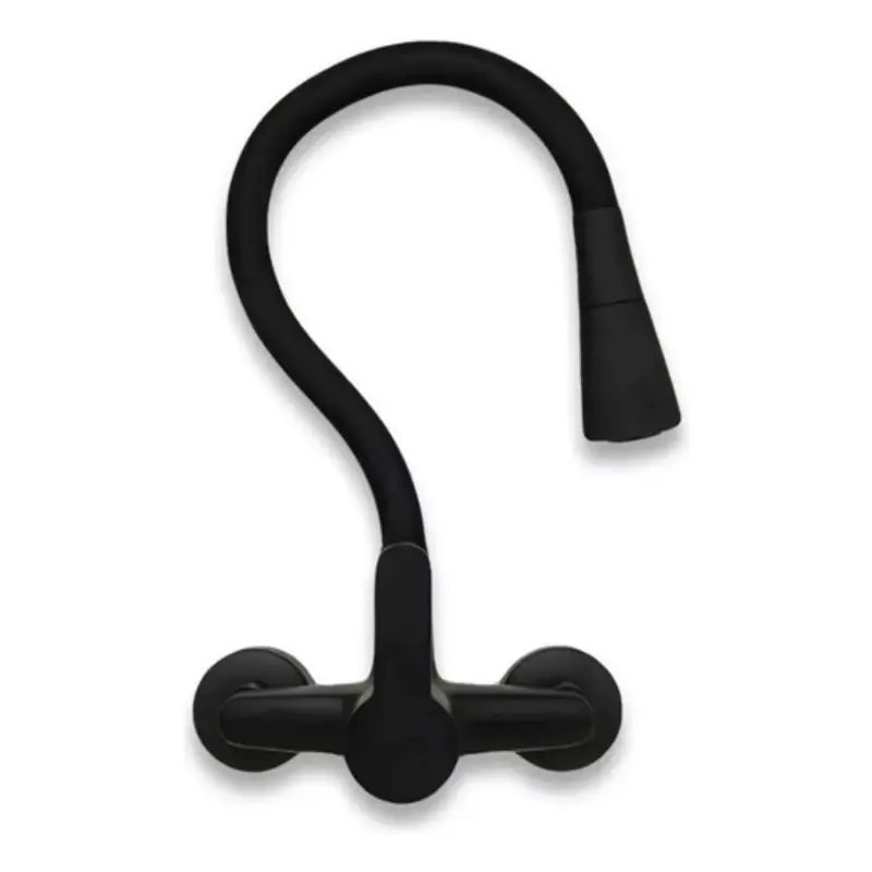Canilla Pared Monocomando Cocina Flexible Duchador
