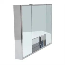 Botiquín Acero Inox 70X60x8 Hd9 3 ...