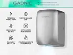 Secamanos Electrico Gadnic Con Sensor de Movimiento