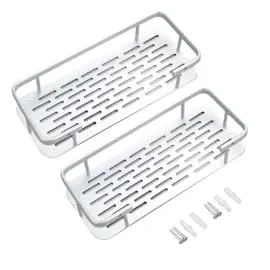 Set X2 Estantes De Baño Rectan...