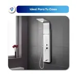 Ducha Escocesa Multifunción 5 en 1 Hidromasaje Columna Waggs Negro