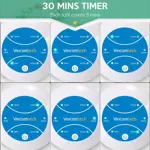 Máquina desintoxicante iónica para baño de pies veicomtech con 2 matrices y 100 revestimientos