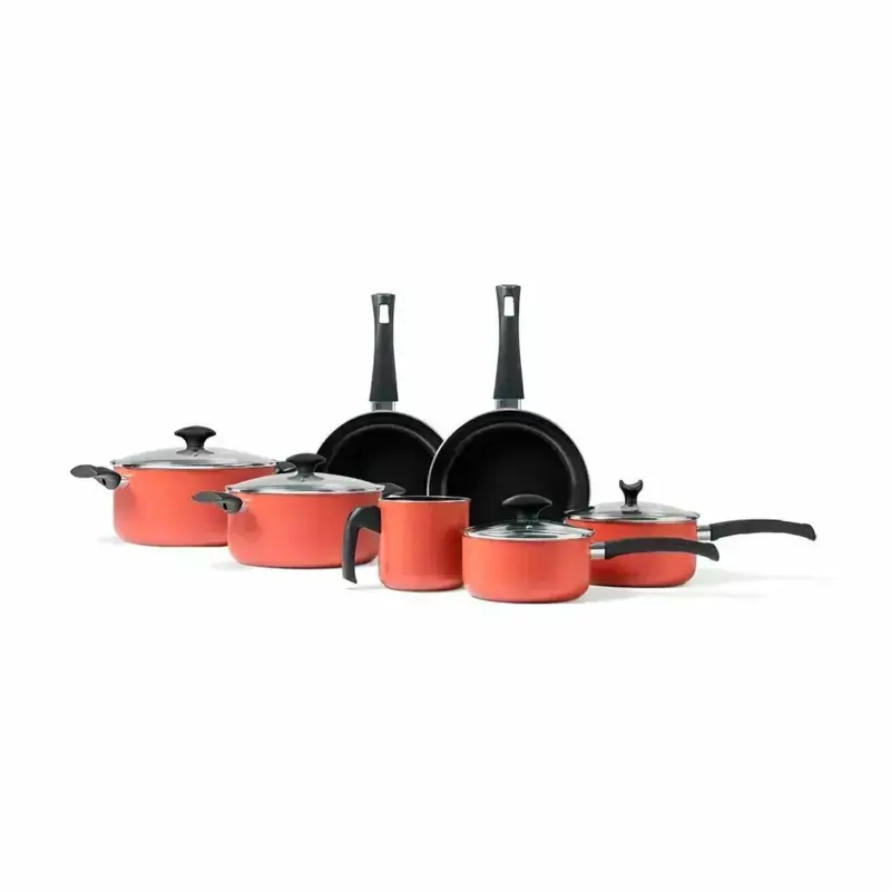 Set Ollas Y Sartenes Juego Brinox Masala 7 Piezas Aluminio