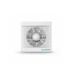 Extractor de Baño 6 pulgadas Con Rejilla Fija de Acero Inoxidable