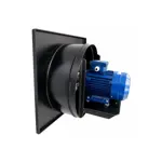 Extractor Axial 35 cm Con Frente Cuadrado 380v 1400rpm