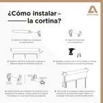 Cortina Blackout Atma Home 160 x 130 Cm CBRAH160PI