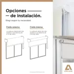 Cortina Blackout Atma Home 160 x 130 Cm CBRAH160PI