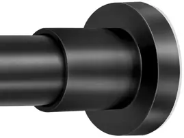 Barra De Cortina De Ducha  Negra, N...