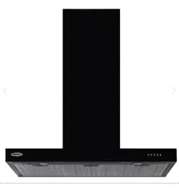 Campana Slim 60Cm Negro 3 Con Luz ...