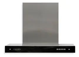 Campana Slim Cristal 60 Cm Acero N...