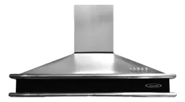 Campana Dc Cristal 60 Cm Acero Neg...