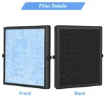 Filtro de aire Ticroxs MK04 H13 True HEPA para purificador AROEVE MG04JH