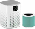 Purificador de aire Honeyuan H13 HEPA para habitación grande de 600 m², blanco