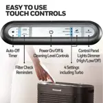 Purificador de aire Honeywell AllergenPlus HEPA HPA200 negro