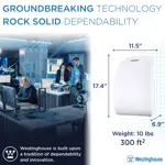 Purificador de aire Westinghouse 1701 True HEPA Medical-Grade NCCO