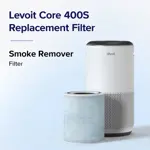 Purificador de aire LEVOIT Core 400S, eliminador de humo con filtro 4 en 1