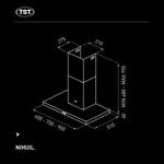 Campana de Cocina TST Nihuil 60cm