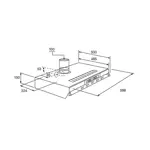 Purificador de Cocina Senza Sin salida al exterior Doble motor K40