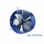 Extractor Industrial 25 CM Con Rejilla Fija de Acero Inoxidable