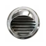 Extractor Industrial 30 CM Con Rejilla Fija de Acero Inoxidable