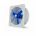 Extractor Industrial Reforzado 40 cm Con Frente Cuadrado 380v 1400rpm