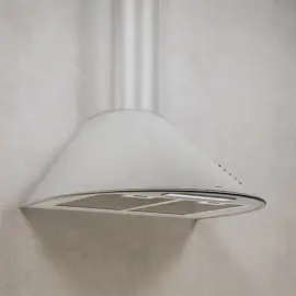 Campana Circular Blanca Pulsan...