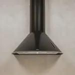 Campana Circular Negra Pulsante 60