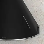 Campana Circular Negra Pulsante 60