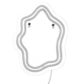 Espejo Led Efecto Neón Usb Forma Ir...