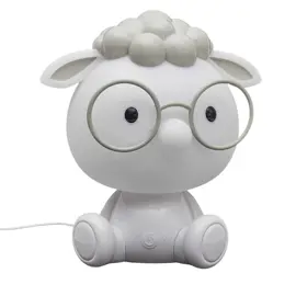 Lámpara Táctil Oveja Usb Blanca La0...