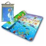 Alfombra Infantil Antigolpe Bebe 120x180cm Camping