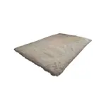 Alfombra Gris 2x1,4 Mts Nórdica Living Gadnic Lavable Súper Soft 