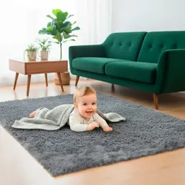 Alfombra Gris 2X1,4 Mts Nórdica Liv...