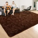 Alfombra esponjosa ISEAU de terciopelo suave y peludo para decoración del hogar