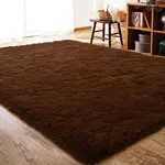 Alfombra esponjosa ISEAU de terciopelo suave y peludo para decoración del hogar
