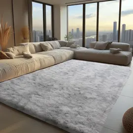 Alfombra Soft Fluffy Shaggy De 180...