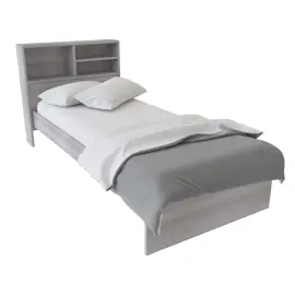 Cama 1 Plaza Con Repisa Orlandi Jac...