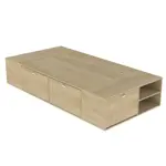 BOX BENETHON 1 1/2PL 100 X 200 - MEL NEBRASKA NATURAL       