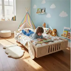 Cama Montessori 140X80 Jeep