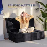 Colchón de futón plegable MAXYOYO de triple pliegue de 15 cm