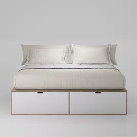 Cama Plus 2 Plazas Con 6 Cajones L...