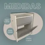 MESA DE LUZ 1CAJ 1PTA 6521-CPB TABLES