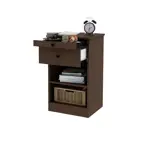 Mueble Mesa De Luz Con Desayunador 1 Cajon Mesita