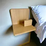 Mesa De Luz Flotante Minimalista Encastrable - Combo X 2!