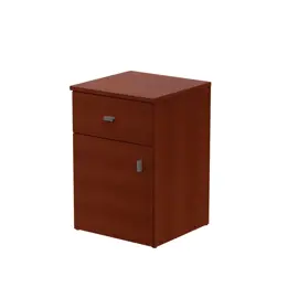 Mesa De Luz Pack 1P 1C Caoba ...